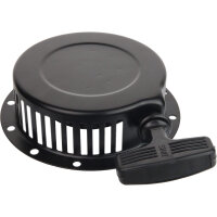 Einbaufertiger Seilzugstarter in Schwarz für Yanmar...